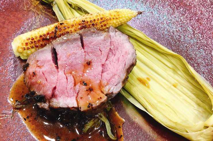 お肉と野菜の料理